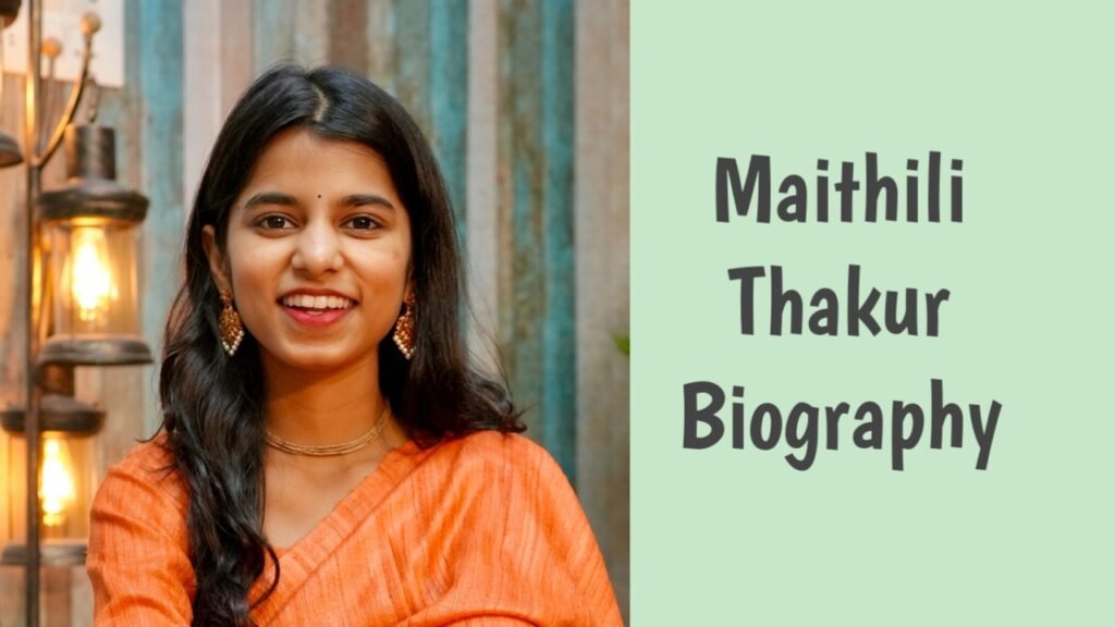Maithili Thakur Biography 
